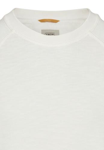 Sweatshirt aus reiner Baumwolle M Regular Fit - Ecru