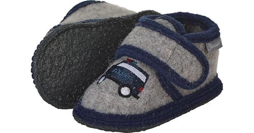 Hausschuhe grau Gr. 22 Jungen Kleinkinder
