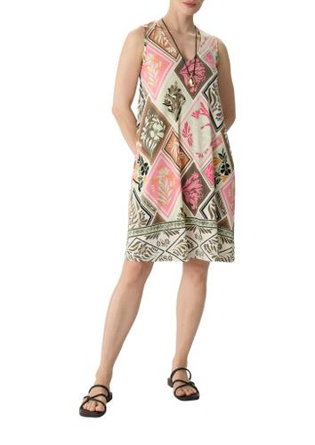 Kleid 38 - Pink|mehrfarbig