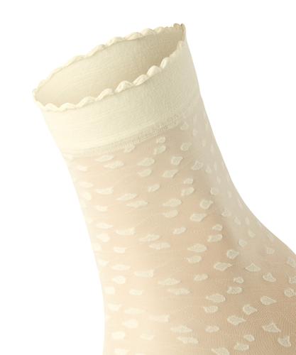 FALKE Microbloom 20 DEN Damen 35-38 - Off-white