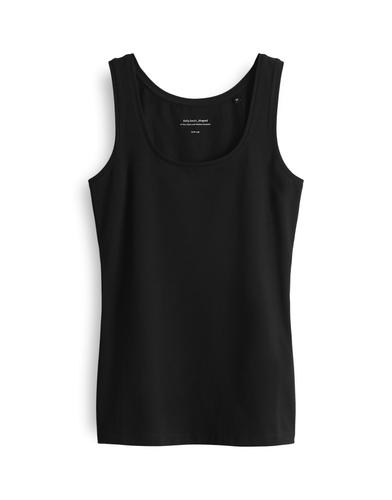OPUS Trägertop »Imilia« in schöner Basic-Form - Schwarz / 38