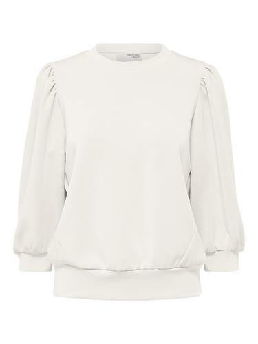 SLFTENNY 3/4 SWEAT TOP NOOS Weiß M