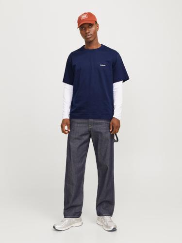 JORPAROS EASTER SKETCH TEE SS CREW N LN L Locker geschnitten - Ocean Cavern