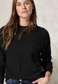 Strukturmix Dolman Pullover L - Black