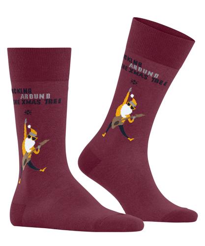 Burlington Rocking X-Mas Herren 40-46 - Burgundy