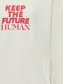 KOGNELLY L/S O-NECK PRINT BOX SWT 146/152 Normal geschnitten - Birch
