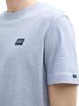 T-Shirt mit Logo-Label XXXL Regular Fit - Dove Blue White Fine Stripe