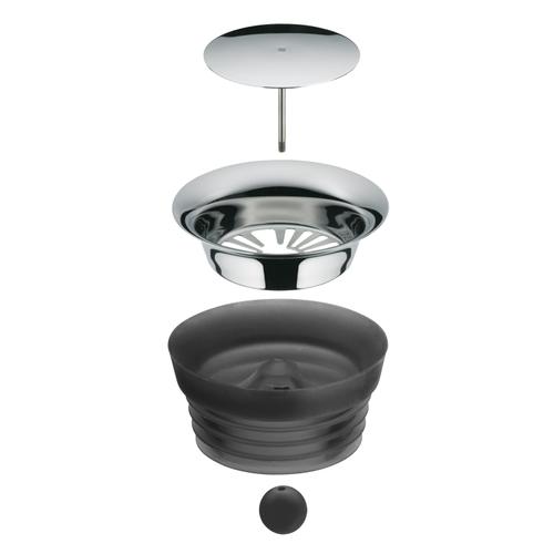 Basic Wasserkaraffe, 0,75 l, Schwarz