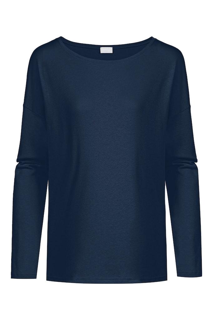 T-Shirt langarm Grau XXL