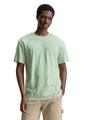 Jacquard T-Shirt mit Muster XXL Relaxed Fit - Fresh Mint Green Jacquard