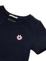 Mini-Kleid mit Rippstruktur 92/98 A-Linie - Sky Captain Blue