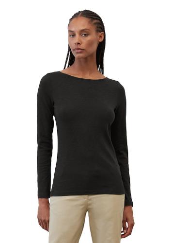 Longsleeve regular Schwarz M