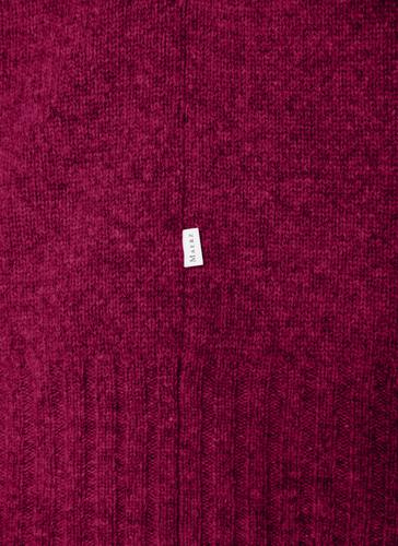 Pullover Stehkragen 1/1 Arm 46 Loose Fit - Bordeaux