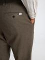 SLH172-SLIMTAPE BRODY LINEN PANT NOOS Grün M
