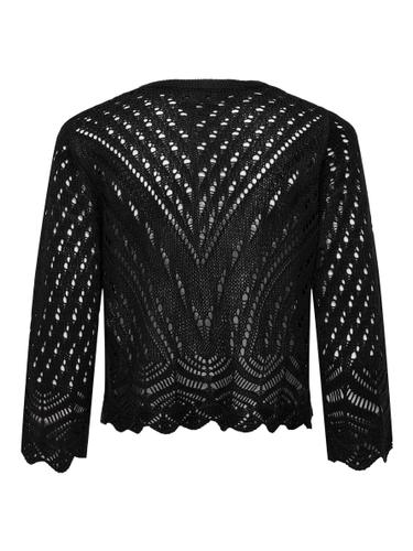 JDYSUN 3/4 CROPPED CARDIGAN KNT NOOS Schwarz S