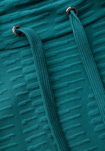 Strukturshirt XL - Petrol Green
