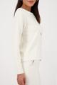 Sweatshirt mit Schmuckdetail 36 - Cashmere