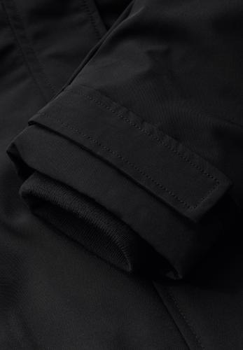 Parka mit abnehmbarer Kapuze XL - Black