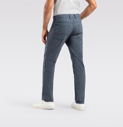 MAC JEANS - Arne, Summer Yarn Dyed Stretch Blau 32/32