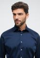 Performance Shirt Twill-Stretch Langarm Blau 41/Langarm - 65cm