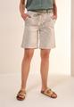 Twill Shorts im Washed-Look L - Boulder Beige