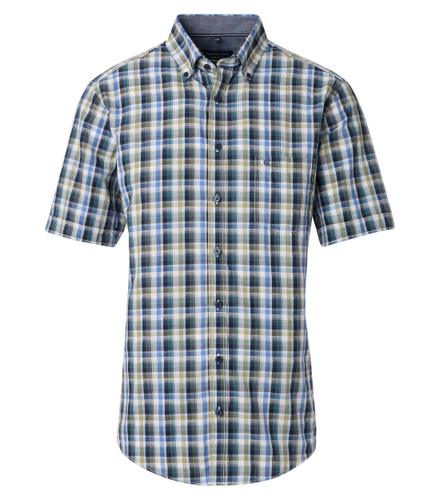 Freizeithemd Kurzarm L Comfort Fit - Grün