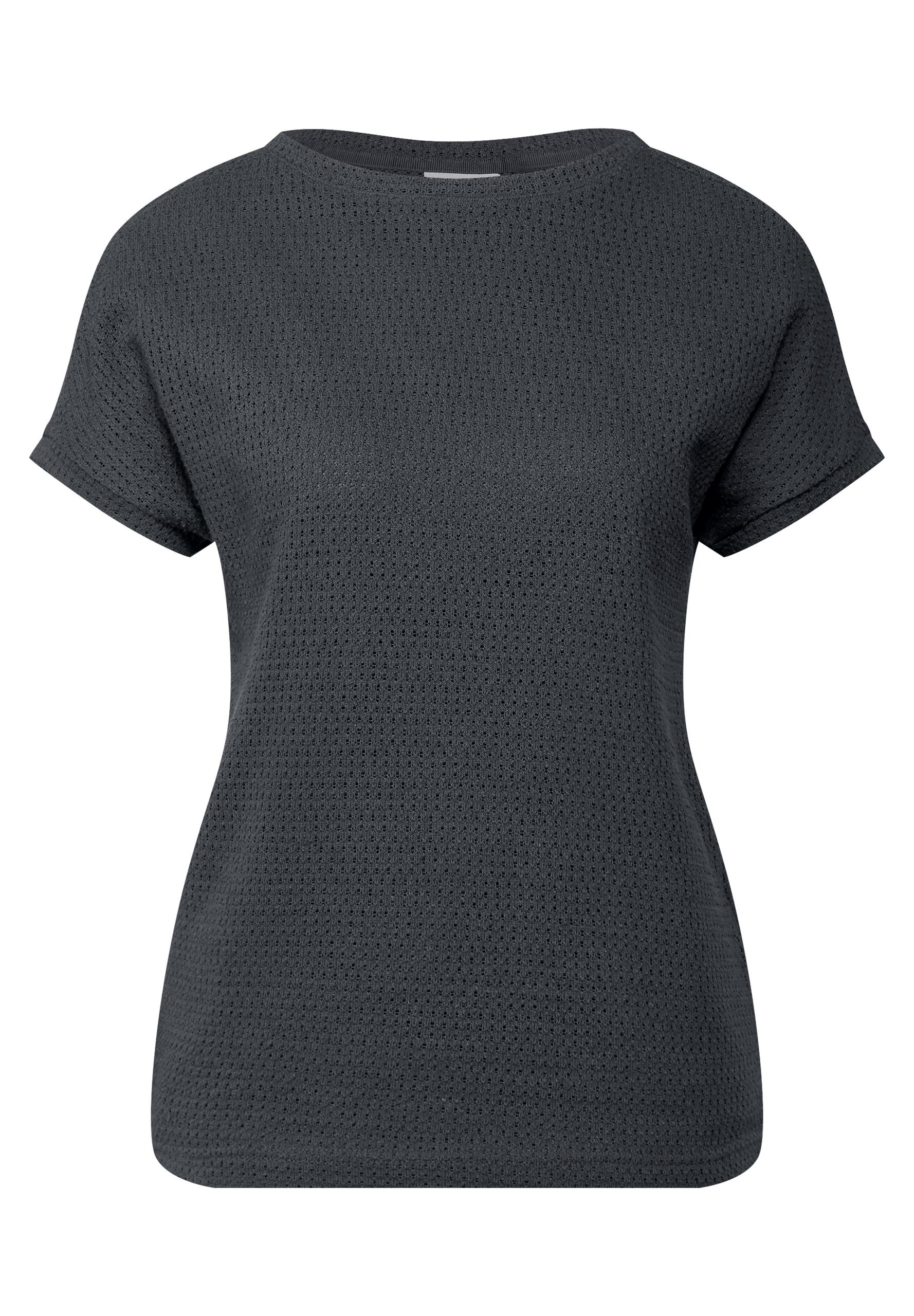 Struktur-T-Shirt L - Volcanic Grey