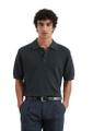 Strick-Poloshirt regular Blau L