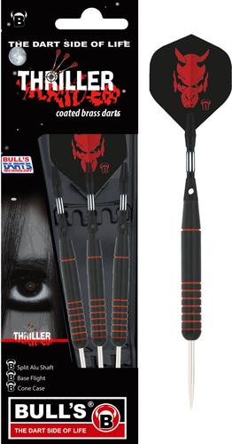 BULL'S Thriller Steel Dart - in Schwarz
