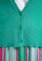 3/4 sleeve cardigan Grün L