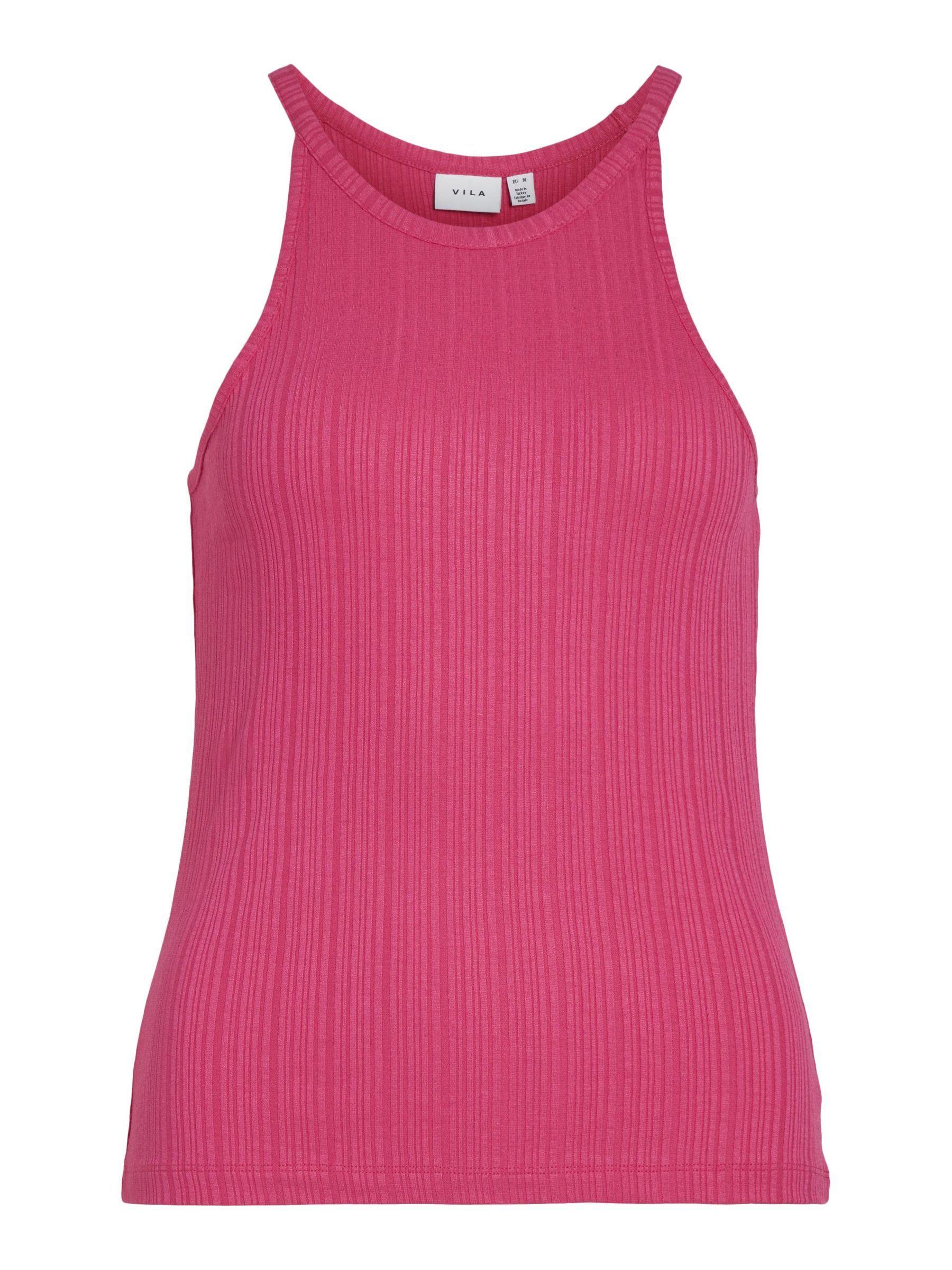 VIATHALIA NEW STRAP TOP - NOOS L Komfort Fit - Pink Yarrow