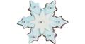 Ausstecher "Eiskristall", 8cm silber