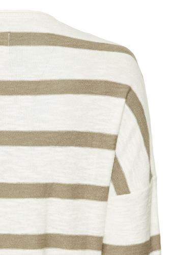 Rundhals Pullover aus Baumwolle S Regular Fit - Dark Straw Fantasy