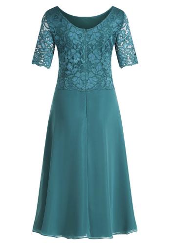 Cocktailkleid Grün 44