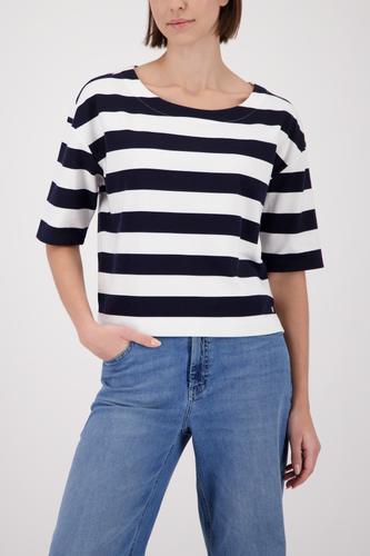 Sweatshirt mit Streifen 44 - Marine Ringel
