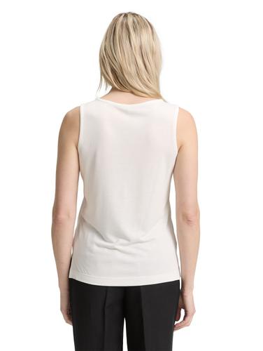 Top mit Cut-Out-Detail M Regular Fit - Whisper White