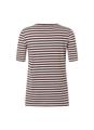 T-Shirt Rundhals 1/2 Arm Slim Fit - Dark Chocolate