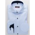 Cover Shirt Twill Langarm 41/Langarm - 65cm MODERN FIT - Hellblau