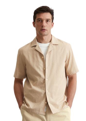 Kurzarm-Hemd regular XL Regular Fit - Pure Cashmere