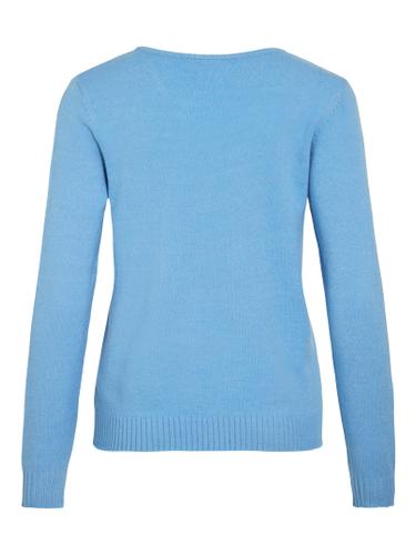 VIRIL V-NECK L/S KNIT TOP - NOOS L Normal geschnitten - All Aboard