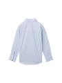 Hemd mit LENZING(TM) ECOVERO(TM) 104/110 Regular Fit - Middle Blue Stripe