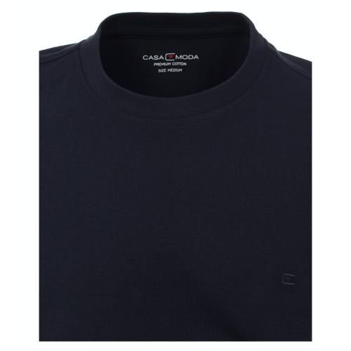 T-Shirt uni 004200 M - Blau