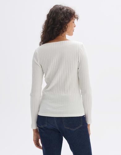 Langarmshirt "Sovke" - Weiß / 42