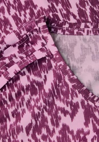T-Shirt mit Minimal Print L - Cherry Blossom Pink
