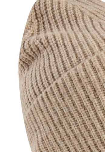 Strickmütze aus weichem Material OS Regular Fit - Caramel