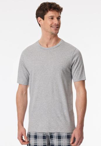 T-Shirt Rundhals Grau 50