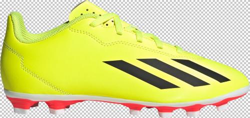 ADIDAS Kinder Fussball-Rasenschuhe X Crazyfast Club FxG 38 in Gelb