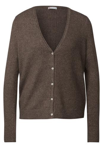 Kurzer Cardigan 40 - Nomad Brown Mel.