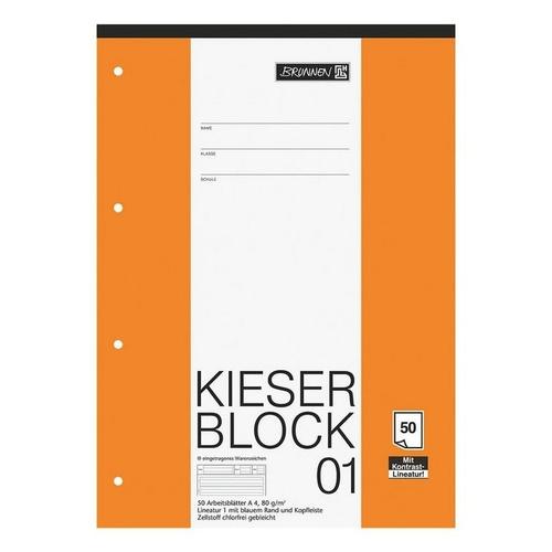 BRUNNEN Kieserblock A4 Sonderlineatur (Lineatur 1) »KIESER 00110 1042941«