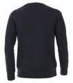 Pullover mit V-Ausschnitt uni 004430 M - Blau